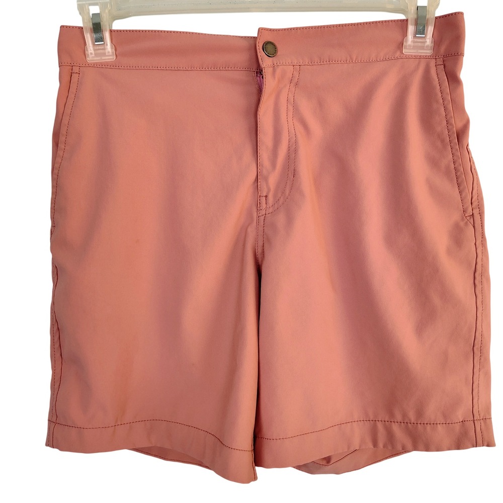 Abercrombie & Fitch Mens Stretch Swim Trunks Pink 7 Inch Inseam Size S